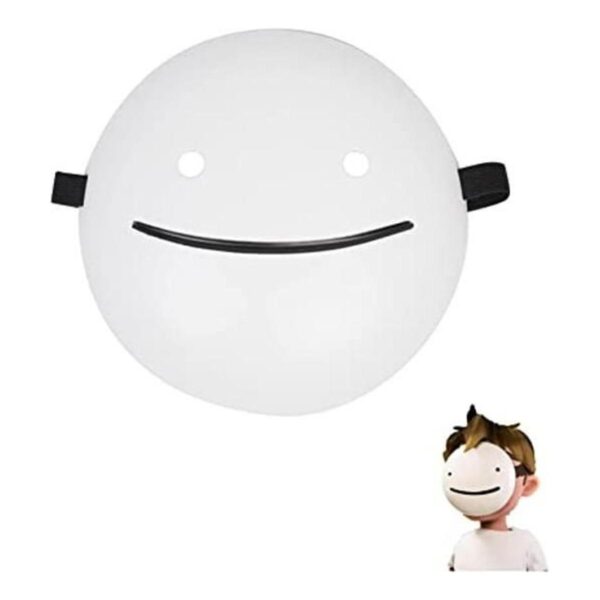 Máscara de ensueño máscara de sonrisa blanca de_1