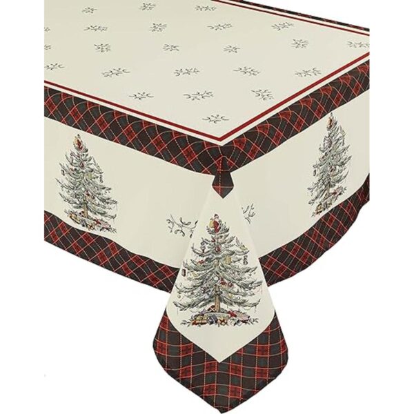 Avanti Linens Spode Christmas Tree Collection mantel de_1