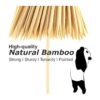 Brochetas de bambú naturales de 12 pulgadas 200 piezas_3