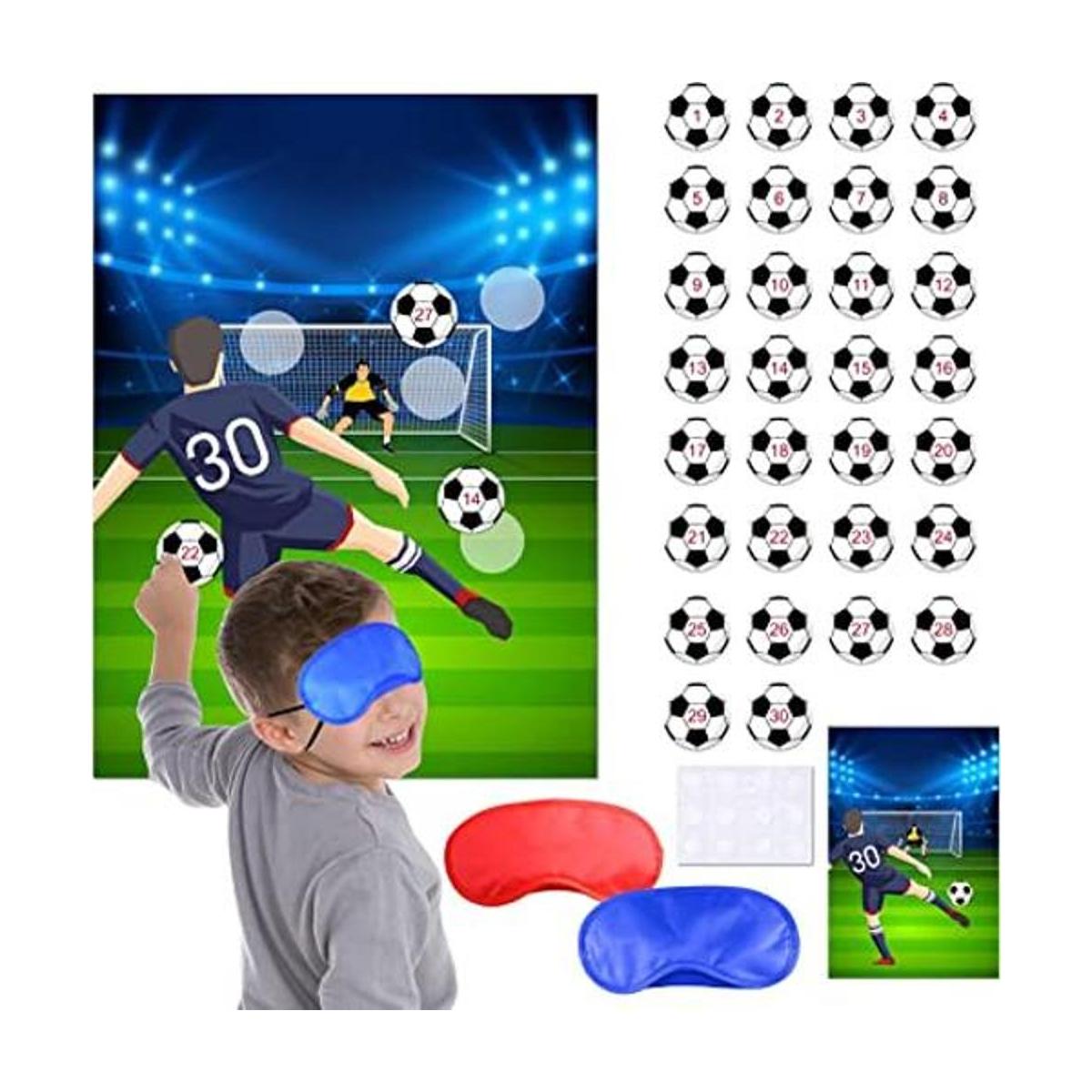 ELECLAND Pin The Soccer Game para niños Pin The Soccer on