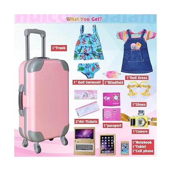 Ropa y accesorios de muñeca de 14 pulgadas juego de_2