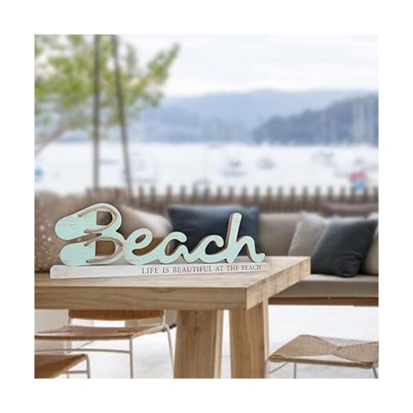 Letrero de playa para colgar en la pared decoración_2