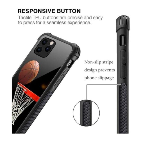 Funda para iPhone 13 funda de baloncesto para iPhone 13_4