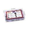 Rrina Kit de 52 ojales de goma para taladro protección de_3