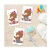 Juego de 38 tarjetas de rafa de baby shower para niñas_3