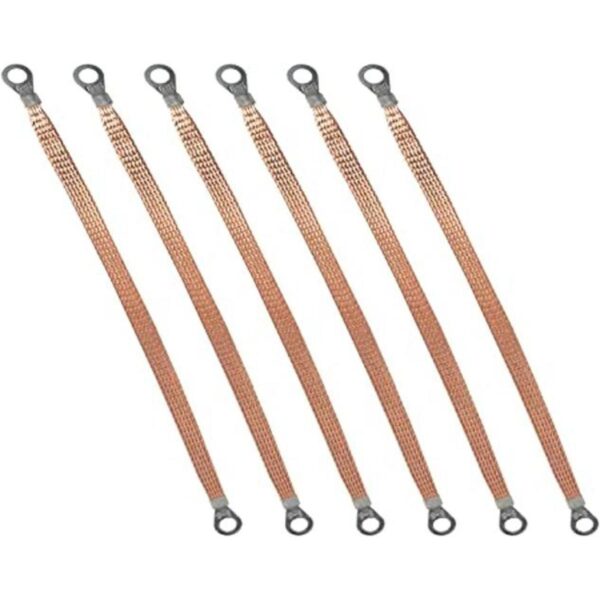 JJHXSM 6 unids cable de conexión trenzado de cobre plano_1