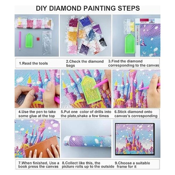Kit de pintura de diamantes 5D para Halloween por números