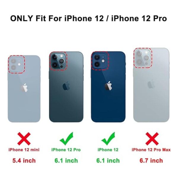 Funda compatible con iPhone 12iPhone 12 Pro construida_2