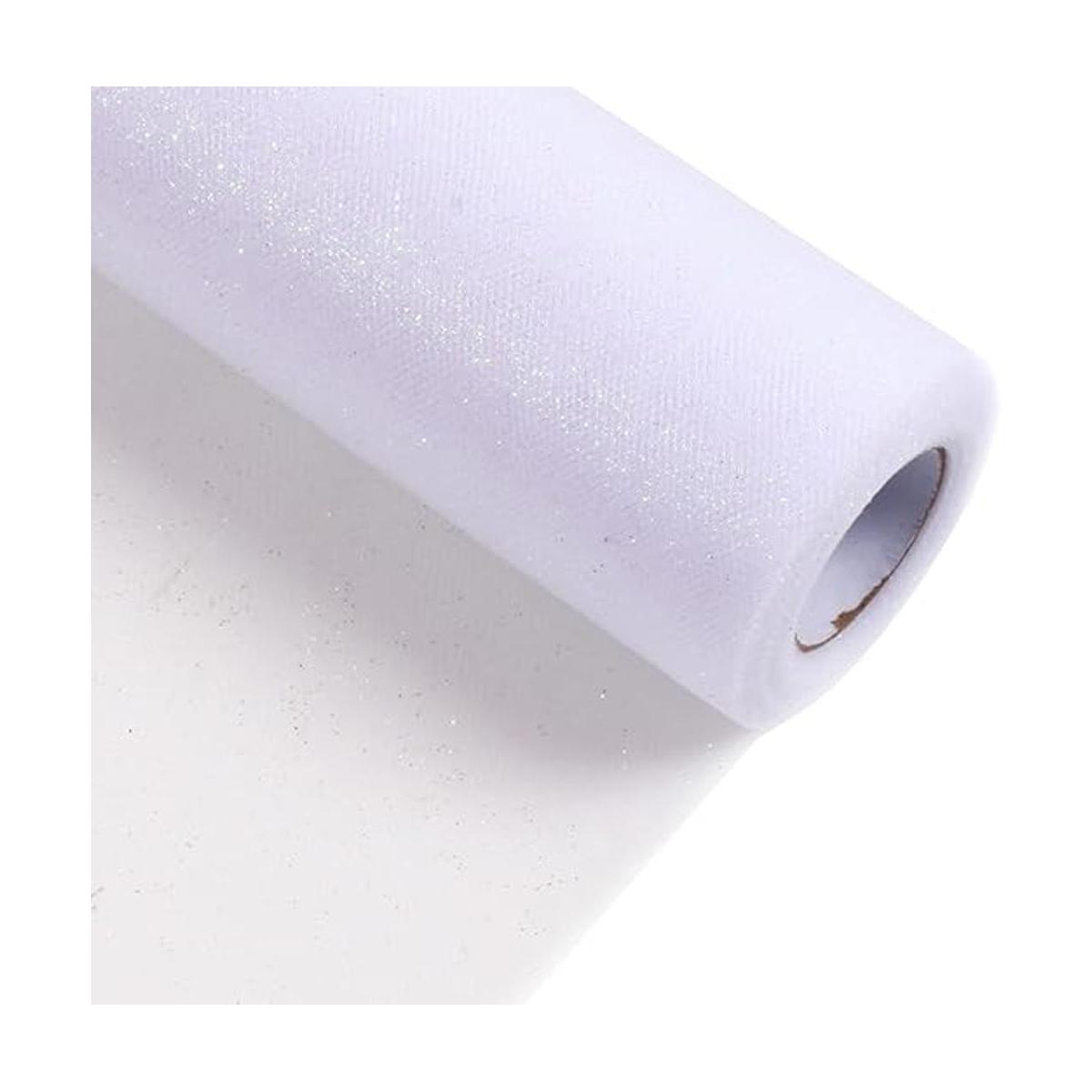 ICOSHOW Rollos de tul brillante 15 pulgadas por 30