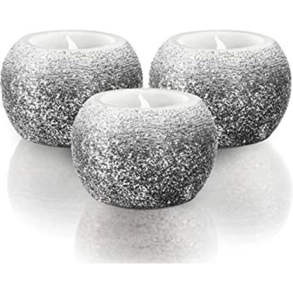 Furora LIGHTING Velas redondas sin llama negras funcionan_1
