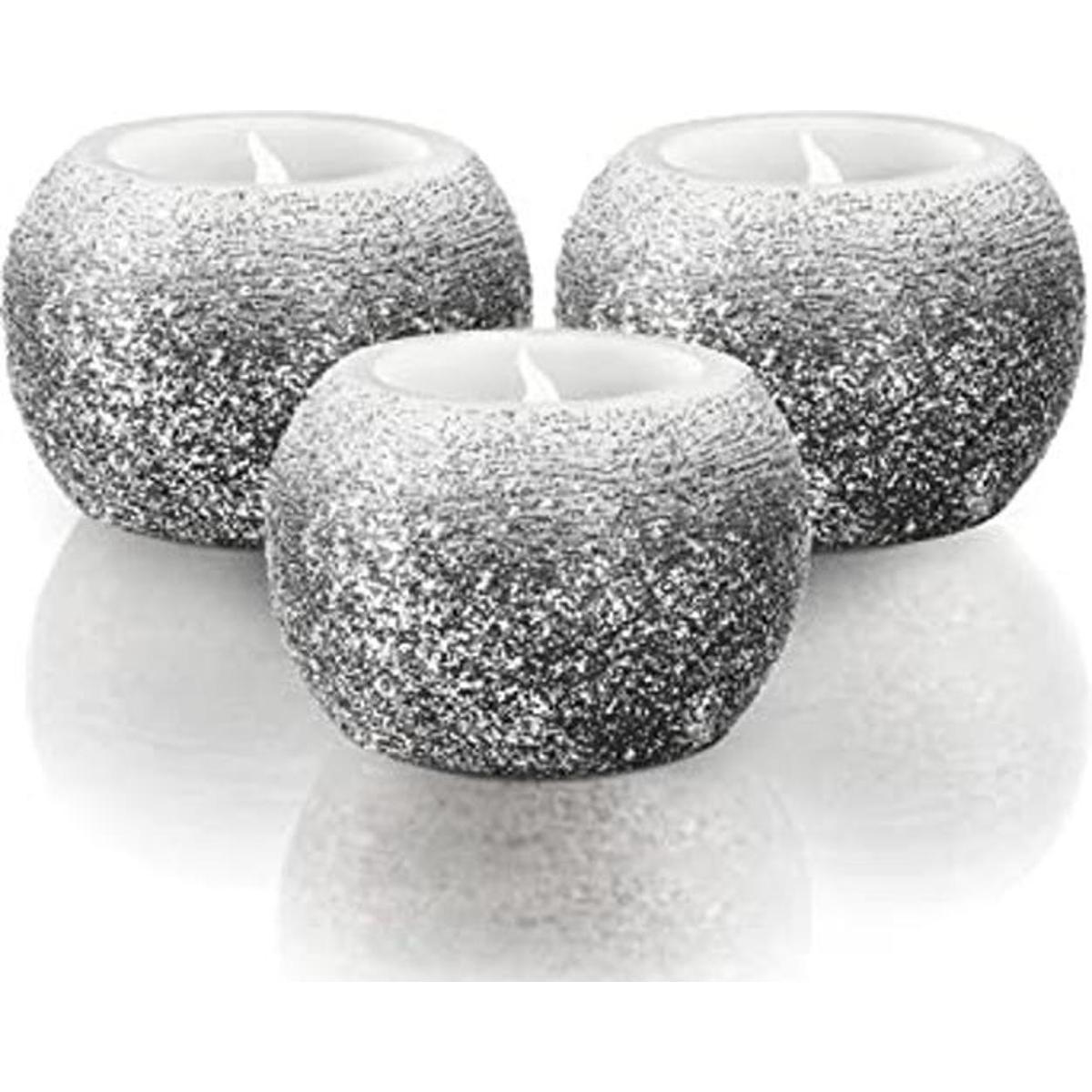 Furora LIGHTING Velas redondas sin llama negras funcionan