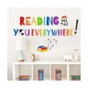 Mfault Reading Will Take You Everywhere Calcomanía de