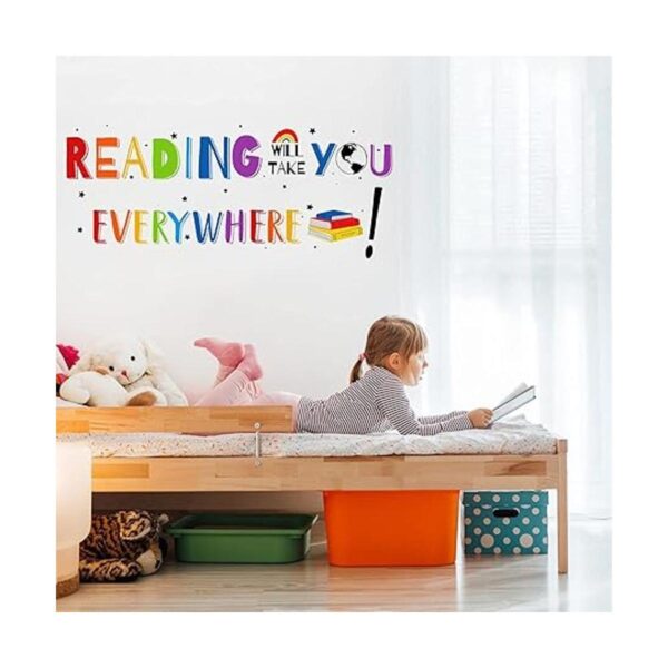 Mfault Reading Will Take You Everywhere Calcomanía de