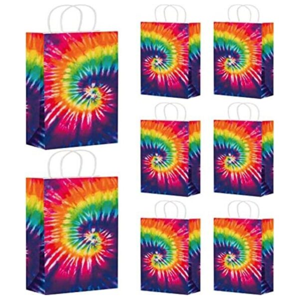 Outus 24 bolsas de regalo de teñido anudado bolsas de_1