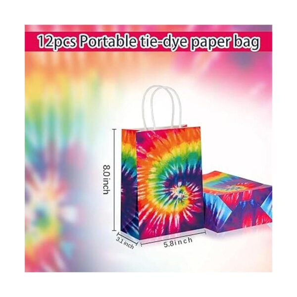 Outus 24 bolsas de regalo de teñido anudado bolsas de_2