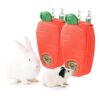 JanYoo Bolsa de alimentación de heno de conejo para jaula_1