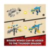 LEGO NINJAGO Jays Thunder Dragon EVO 71760 Juego con un_3