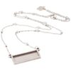 SAUNUCHI 6pcs Acero Inoxidable 0.394x0.984 in Cabujones_1