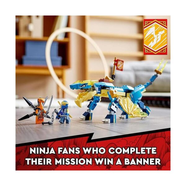 LEGO NINJAGO Jays Thunder Dragon EVO 71760 Juego con un_5