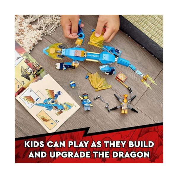 LEGO NINJAGO Jays Thunder Dragon EVO 71760 Juego con un_4
