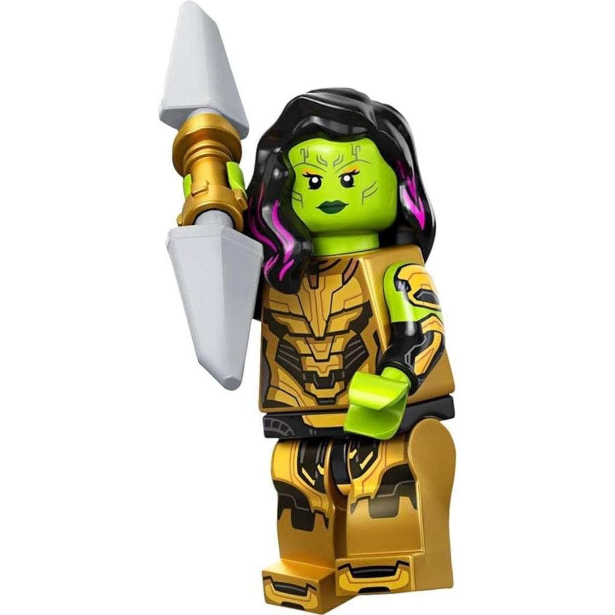 L LEGO Marvel Series 1 Gamora con la hoja de Thanos
