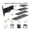 ACTIMED Adaptador PCIe NVMe M.2 SSD a PCIe potente_2