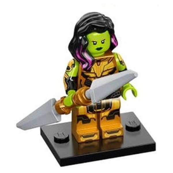 L LEGO Marvel Series 1 Gamora con la hoja de Thanos_2