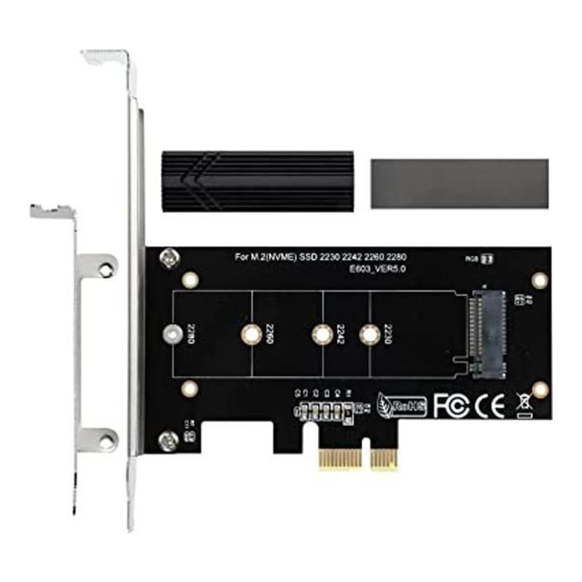 ACTIMED Adaptador PCIe NVMe M.2 SSD a PCIe potente