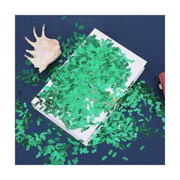 Confeti de Ucity con signo de dólar confeti metálico_2