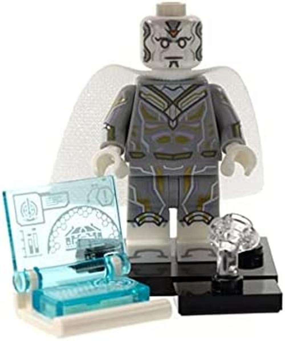 LEGO Marvel Series 1 Vision Minifigure 71031 encordado
