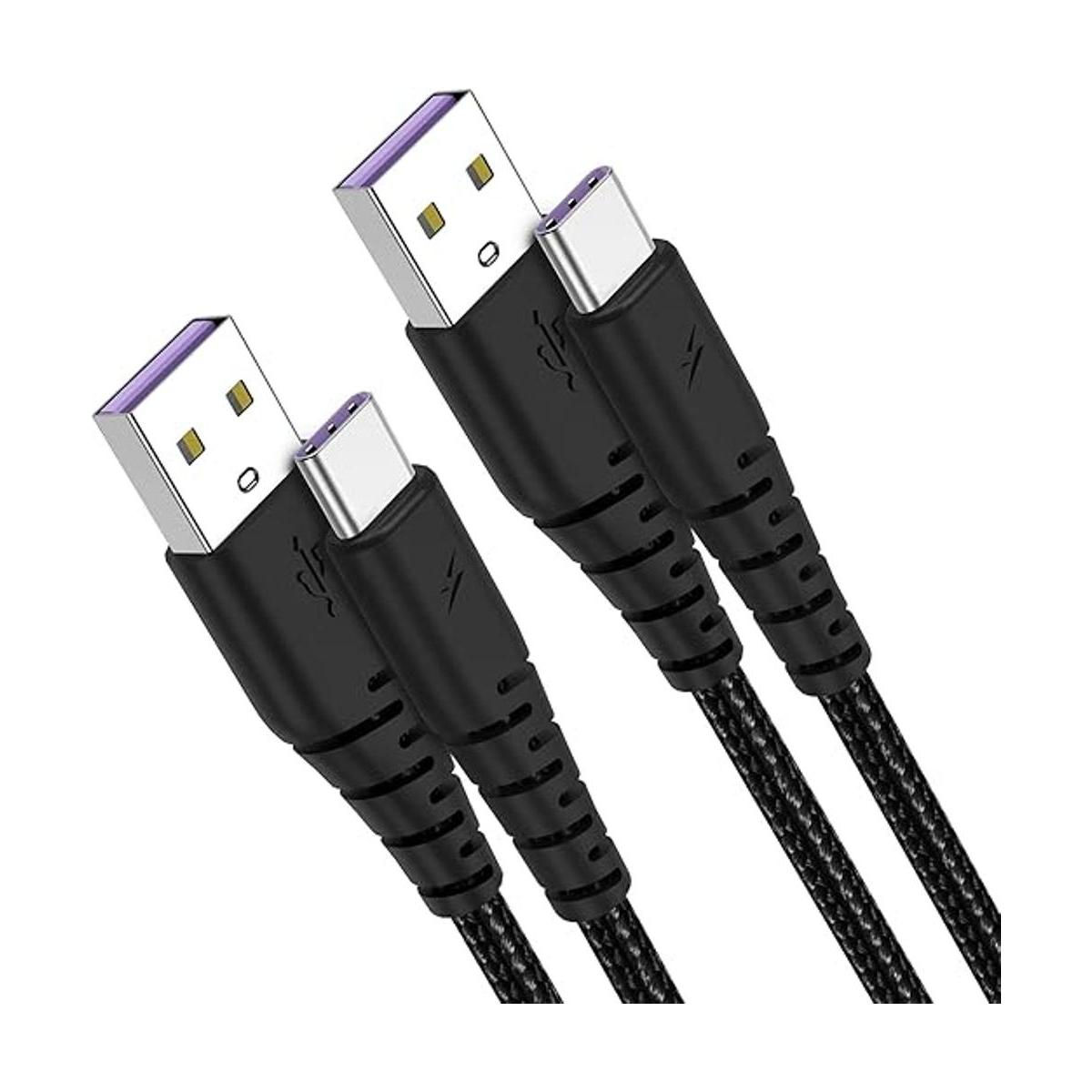 Essri Cable USB C de 6 pies paquete de 2 cables de carga