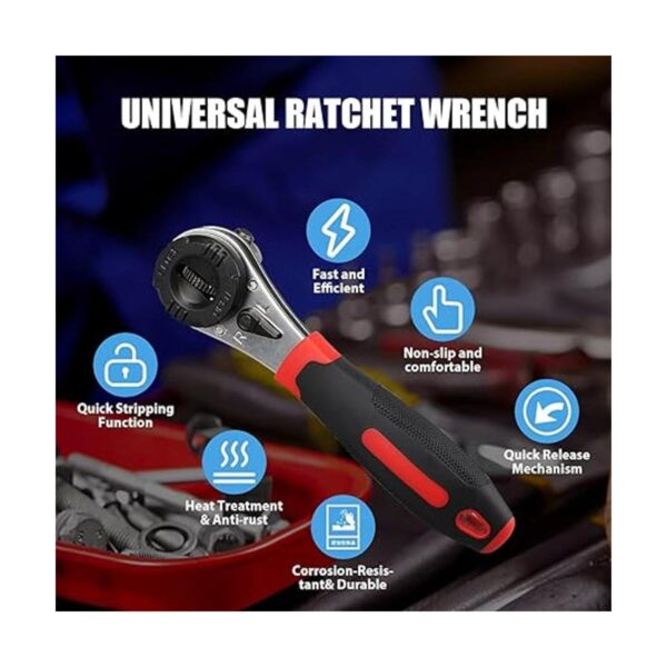 Llave ajustable con tratamiento térmico para tornillos de