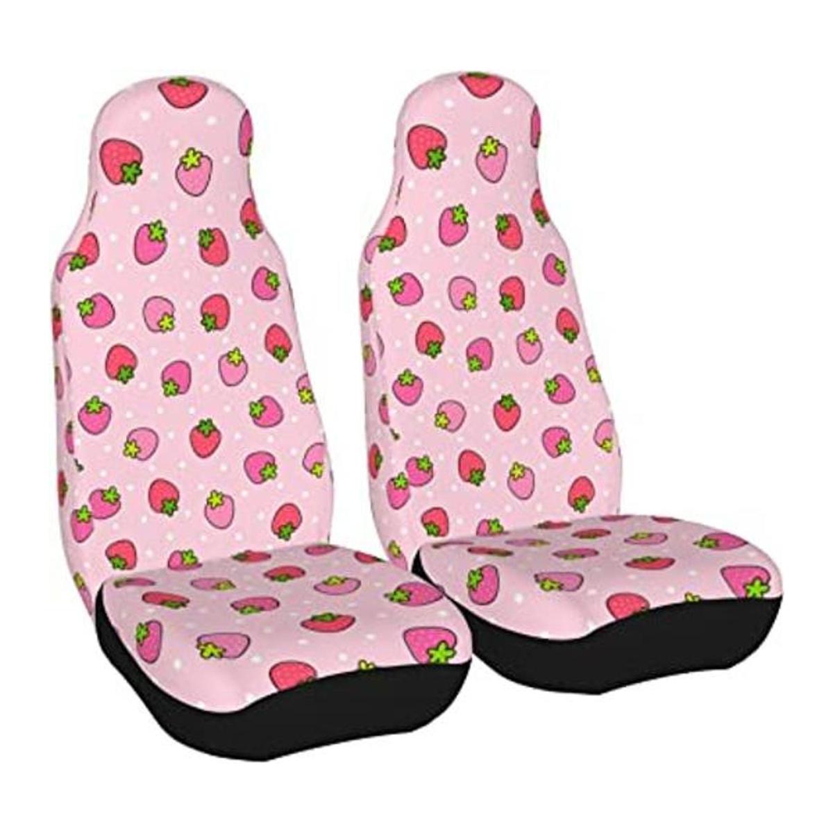 Dujiea Fundas de asiento delantero de automóvil color