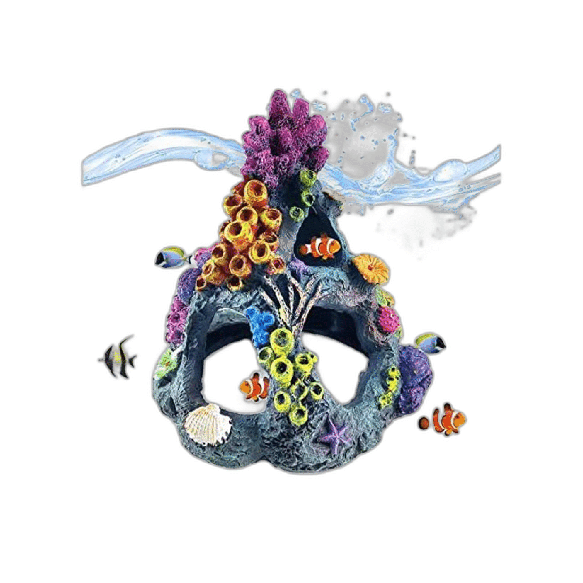 Reofrey Decoración de acuario de coral para peceras