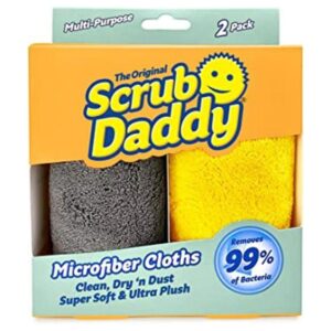 Scrub Daddy Paños de limpieza de microfibra toallas de