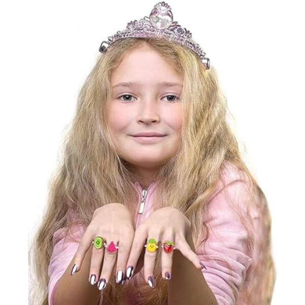 ArtCreativity Anillos de fruta para niños juego de 48_4