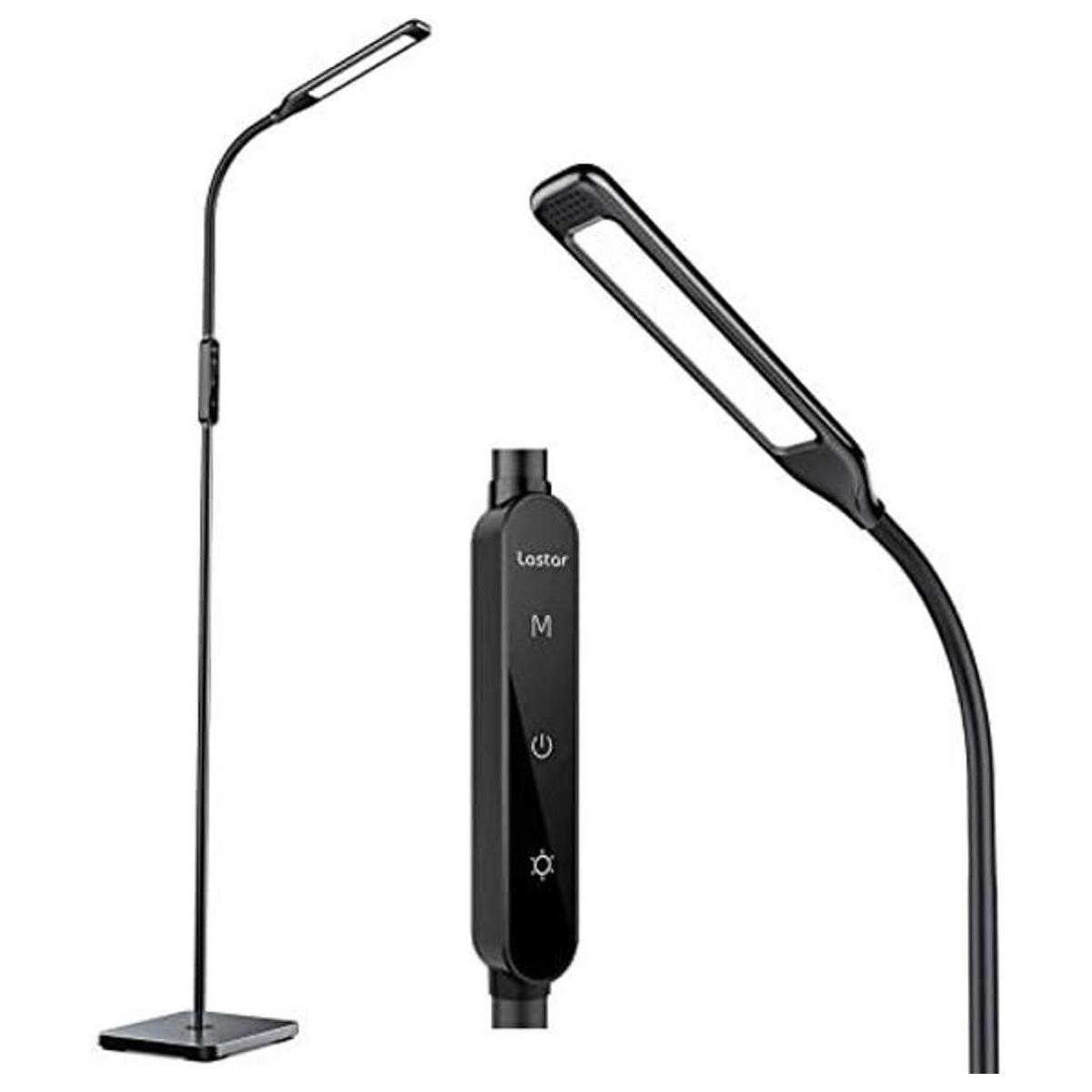 Lámpara de pie LED lámpara de lectura LASTAR de pie con 4