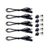 Litever Cable de puente de extensión negro 20 pulgadas_1