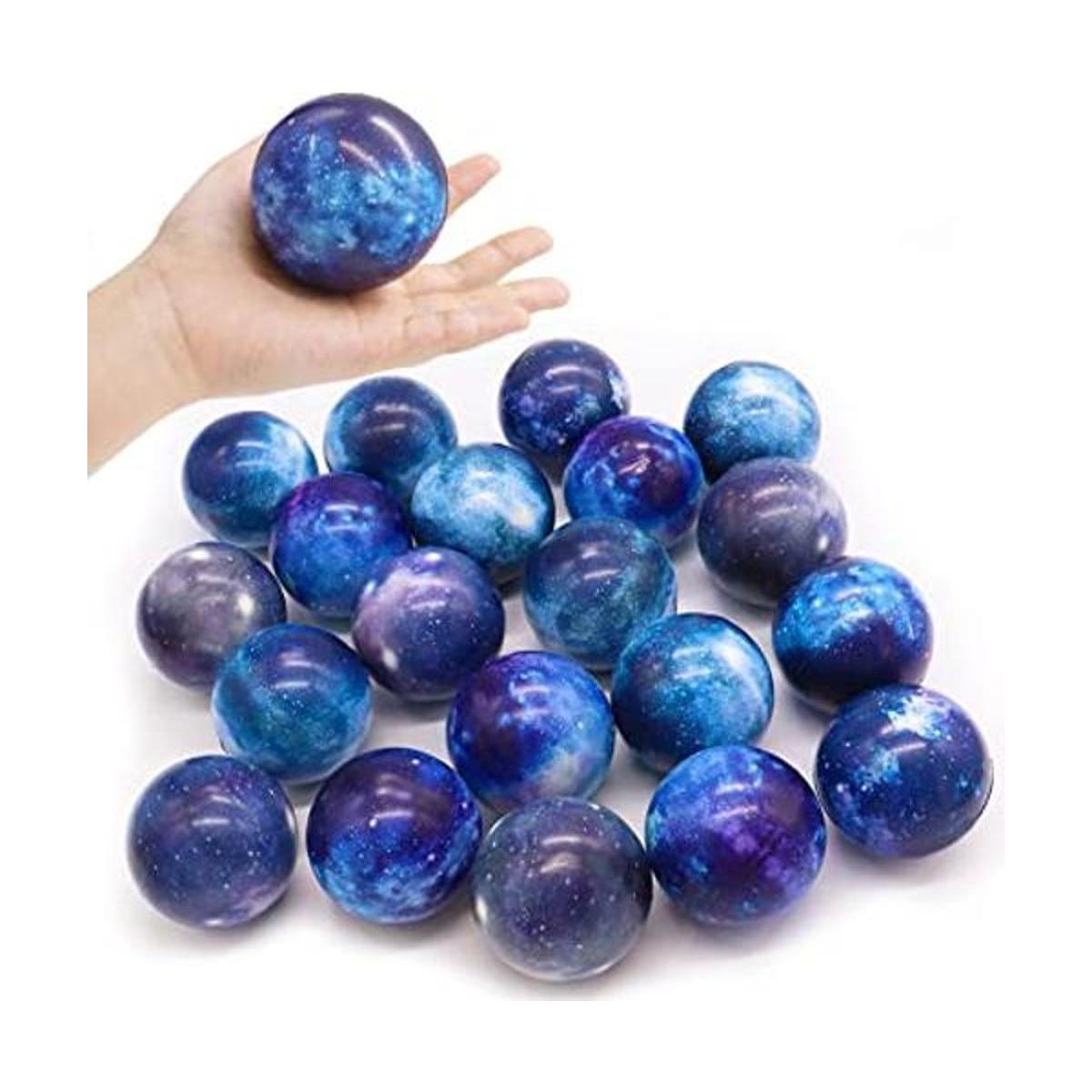 Paquete de 20 bolas de estrés de galaxia bolas de espuma