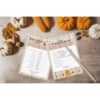 FaCraft Juegos de baby shower 100 piezas de calabaza y