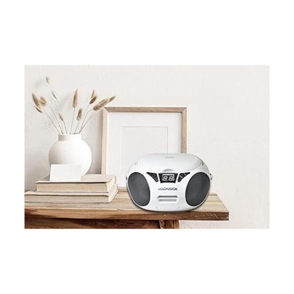 Magnavox MD6924WH Caja de CD portátil de carga superior_4