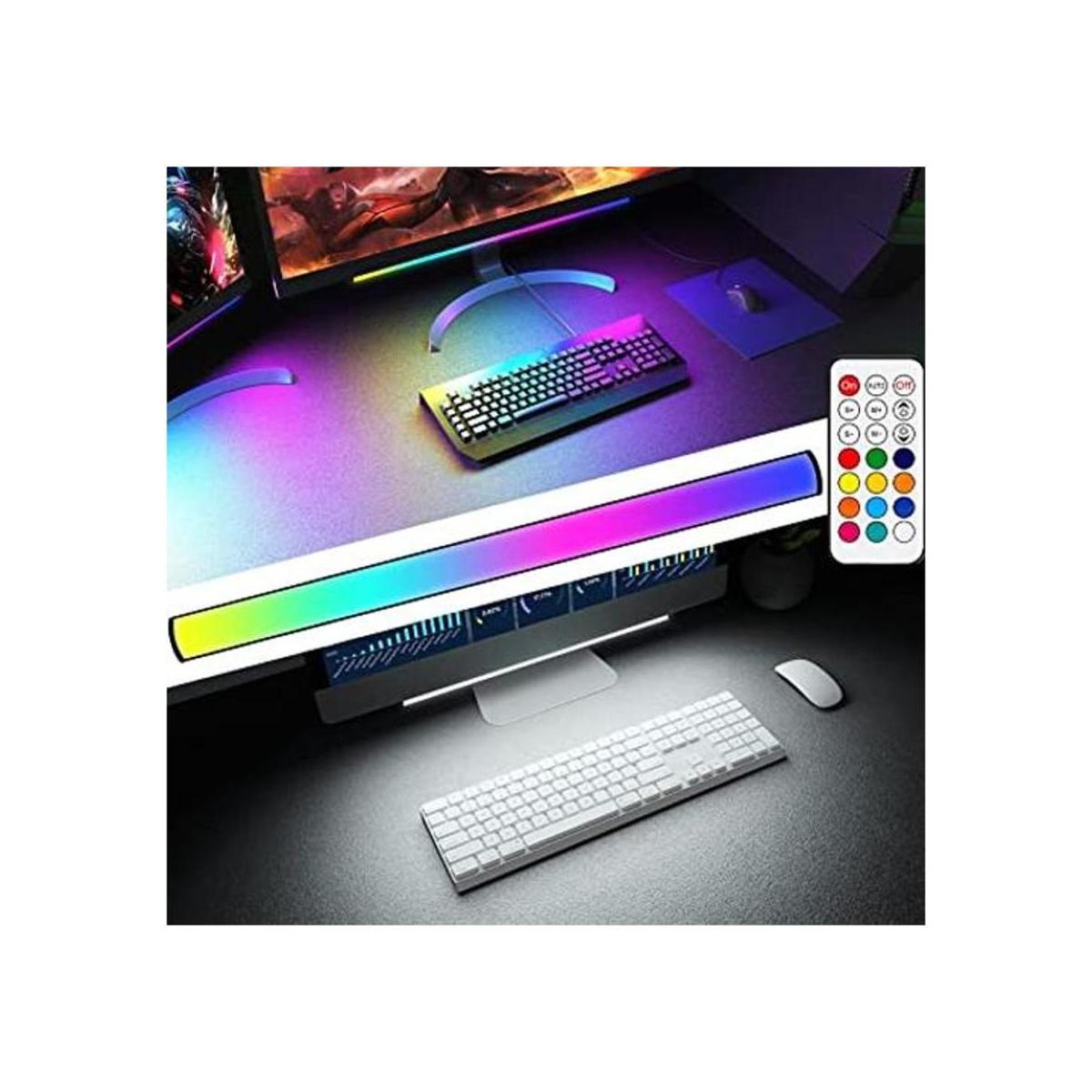 ABCidy Barra de luz para debajo del monitor RGBIC