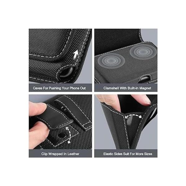 Funda horizontal para teléfono celular funda de nailon_6
