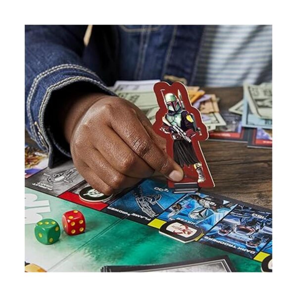 MONOPOLY Star Wars Boba Fett Edition Juego de mesa para_6