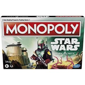MONOPOLY Star Wars Boba Fett Edition Juego de mesa para_1