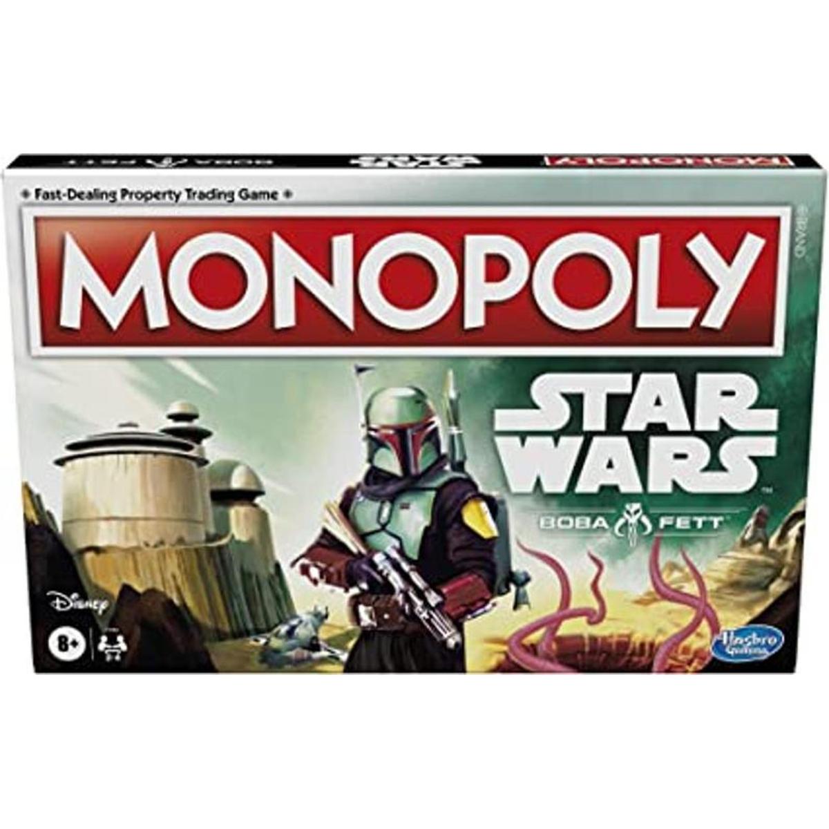MONOPOLY Star Wars Boba Fett Edition Juego de mesa para