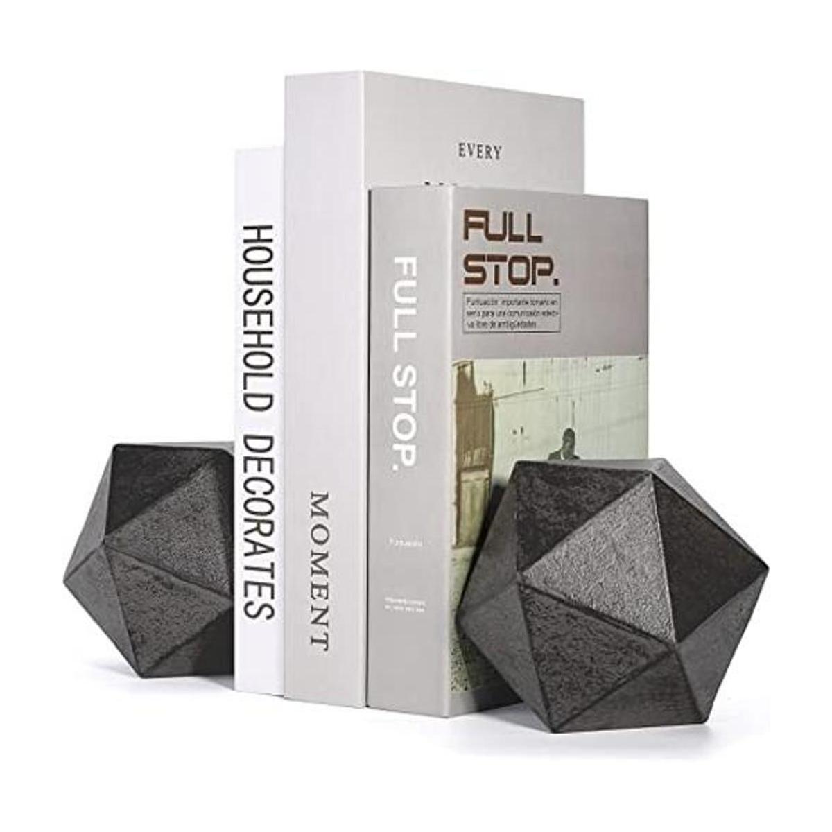 Ambipolar Sujetalibros geométricos decorativos en forma de