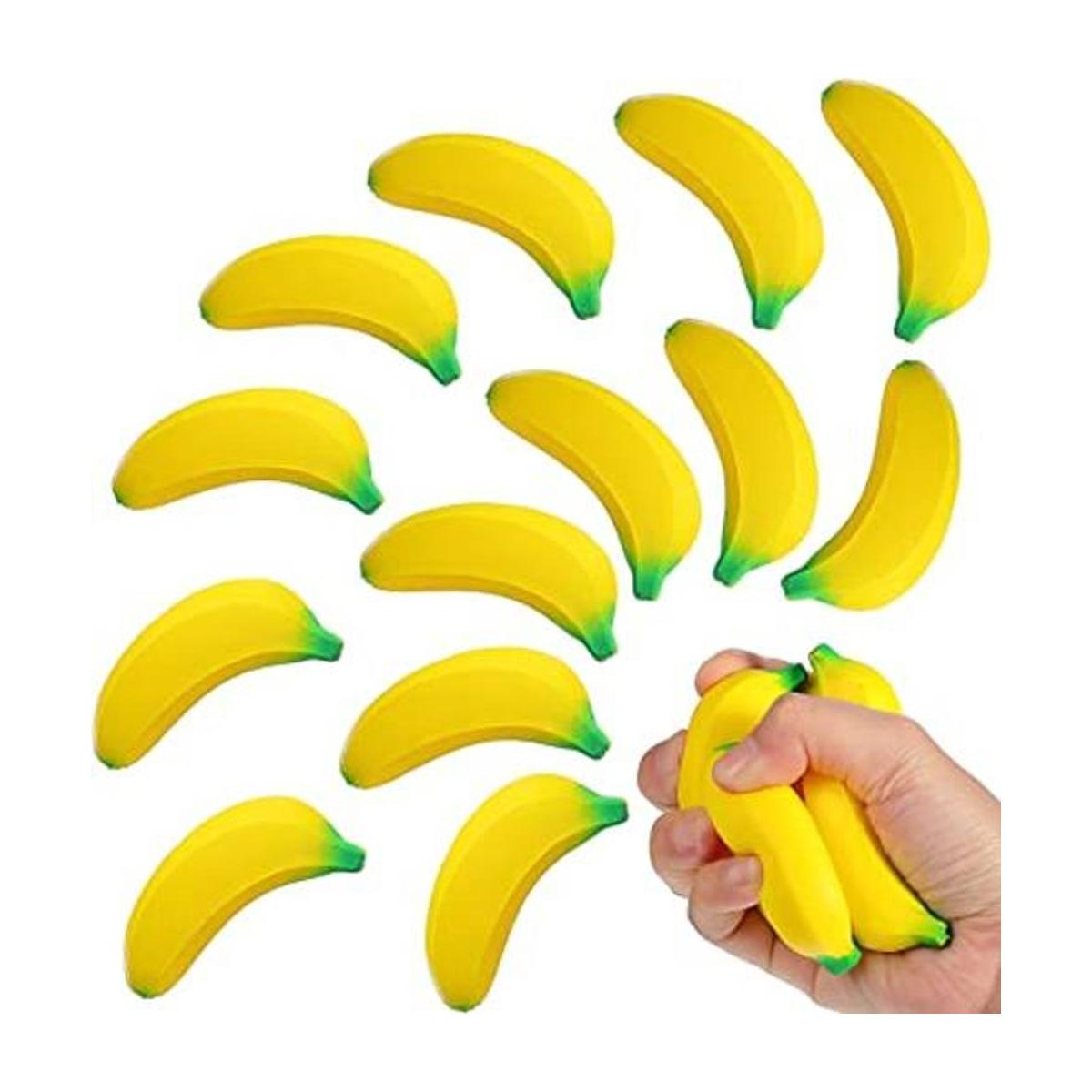 15 piezas de juguetes de plátano para el estrés y plátanos