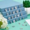 SUNNYCLUE 1 caja de 26 colgantes de letras del alfabeto