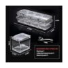 Juego de cajas de condimentos acrílicas 4 piezas de_5